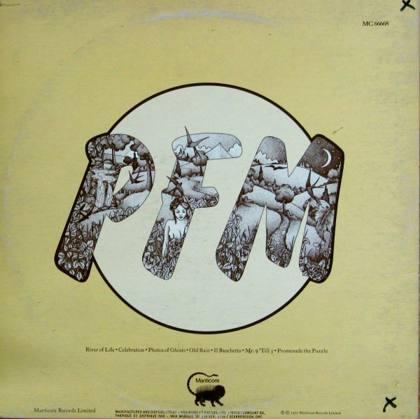 Premiata Forneria Marconi - Photos Of Ghosts (LP, Album, RP, Gat) (Very Good Plus (VG+)) - Image 2
