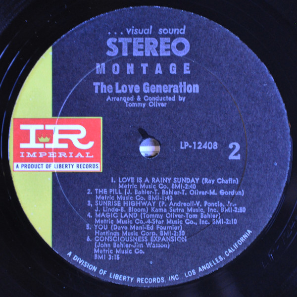 The Love Generation (2) - Montage (LP, Album) (Very Good (VG)) - Image 4