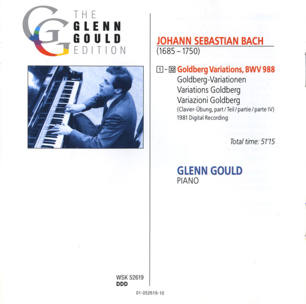 J.S. Bach* - Glenn Gould - Goldberg Variations BWV 988 (CD, Album, RE, RM, RP) (Near Mint (NM or M-)) - Image 4
