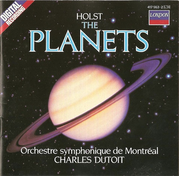 Gustav Holst - Orchestre symphonique de Montréal / Charles Dutoit - The Planets (CD, RE) (Near Mint (NM or M-))