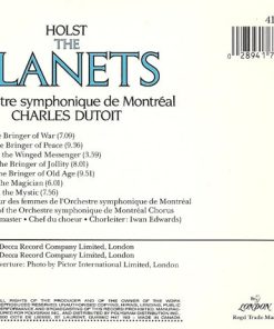 Alternative view of Gustav Holst - Orchestre symphonique de Montréal / Charles Dutoit - The Planets (CD, RE) (Near Mint (NM or M-))