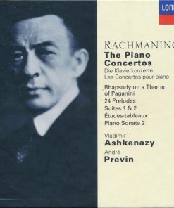 Sergei Vasilyevich Rachmaninoff - Vladimir Ashkenazy, André Previn - The Piano Concertos (6xCD, Comp + Box, RE) (Near Mint (NM or M-))
