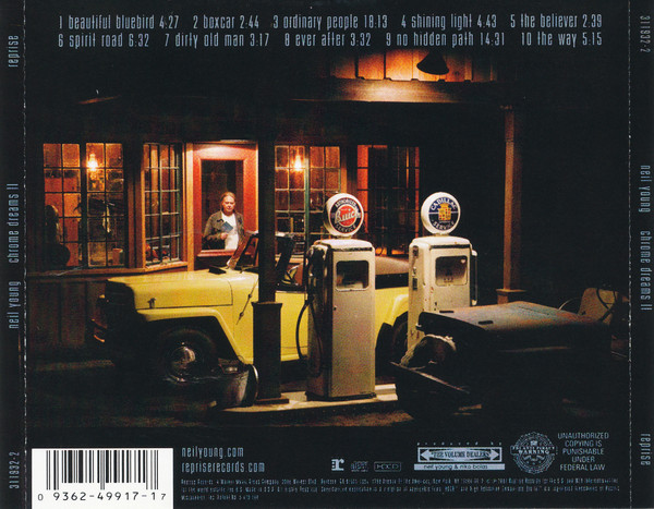 Neil Young - Chrome Dreams II (HDCD, Album) (Near Mint (NM or M-)) - Image 2
