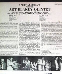 Alternative view of Art Blakey Quintet - A Night At Birdland, Volume 1 (LP, Mono, RP, Cro) (Very Good Plus (VG+))