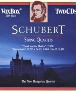 Schubert* – New Hungarian Quartet - String Quartets – "Death And The Maiden", D.810 • "Quartettsatz", D.703 • No.13, D.804 • No.15, D.887 (2xCD, Album, RE, RM) (Near Mint (NM or M-))