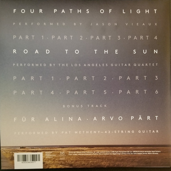 Pat Metheny - Road To The Sun (2xLP, Album) (Mint (M)) - Image 4