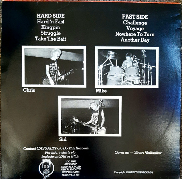 Casualty (3) - Challenge (12", EP) (Very Good Plus (VG+)) - Image 2