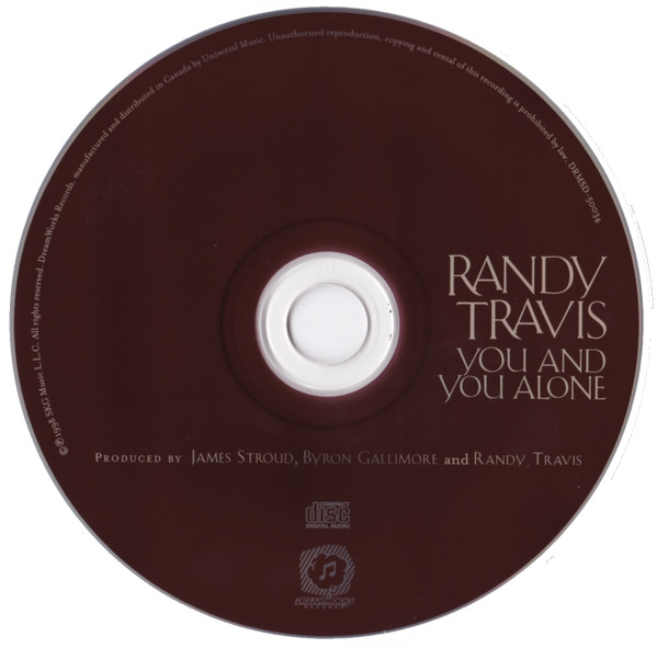 Randy Travis - You And You Alone (CD, Album) (Near Mint (NM or M-)) - Image 4