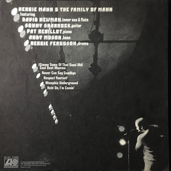 Herbie Mann - Hold On, I'm Comin' (LP, Album, Tri) (Very Good (VG)) - Image 2