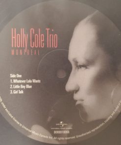 Holly Cole Trio - Montreal (LP, Album) (Mint (M)) - Image 3