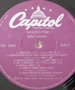 John Lennon / The Plastic Ono Band - Shaved Fish (LP, Comp, RE, Pur) (Mint (M)) - Image 4