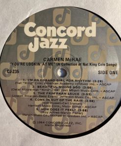 Carmen McRae - You're Lookin' At Me (LP, Album) (Very Good Plus (VG+)) - Image 4