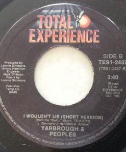 Alternative view of Yarbrough & Peoples - I Wouldn't Lie (7") (Very Good Plus (VG+))