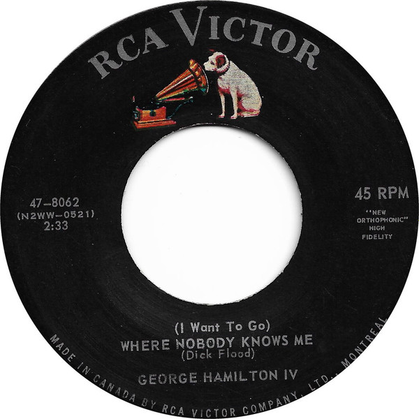George Hamilton IV - If You Don't Know I Ain't Gonna Tell You (7", Single, Mono) (Near Mint (NM or M-)) - Image 2