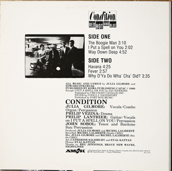 Condition (2) - Red, Hot And Blue (LP, Album) (Mint (M)) - Image 2