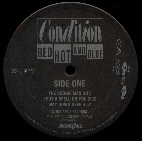 Condition (2) - Red, Hot And Blue (LP, Album) (Mint (M)) - Image 3