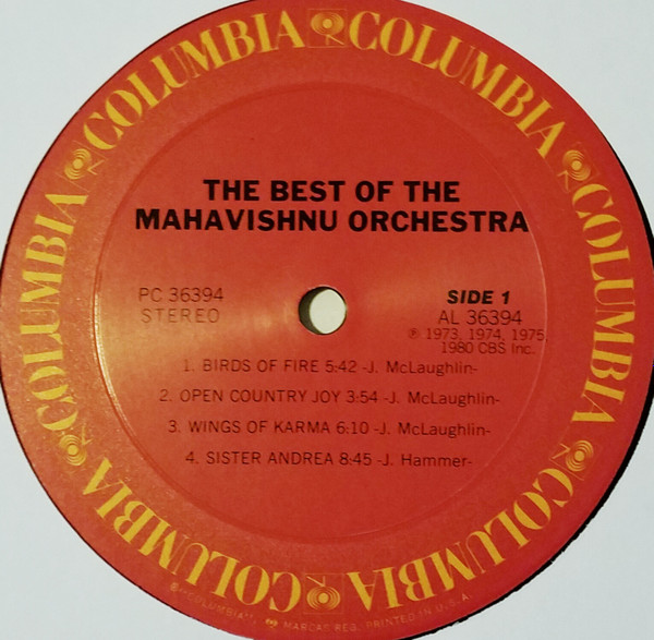 Mahavishnu Orchestra - The Best Of The Mahavishnu Orchestra (LP, Comp, RE) (Very Good Plus (VG+)) - Image 3