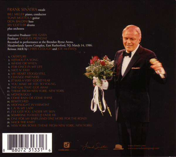 Frank Sinatra - Live At The Meadowlands (CD, Album) (Mint (M)) - Image 3