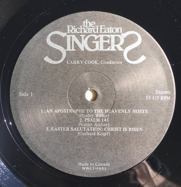 The Richard Eaton Singers - The Richard Eaton Singers (LP, Album) (Mint (M)) - Image 3