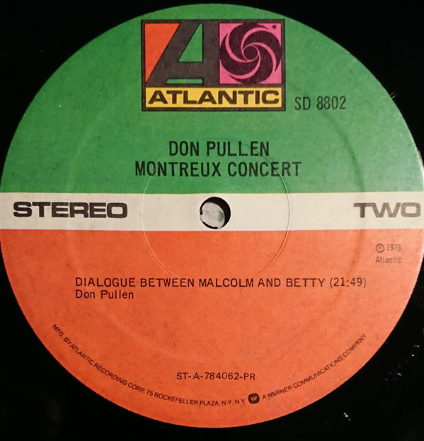 Don Pullen - Montreux Concert (LP, Album, Pre) (Very Good Plus (VG+)) - Image 4