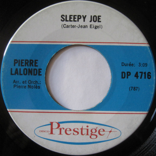 Pierre Lalonde - Casino Royale / Sleepy Joe (7") (Very Good (VG)) - Image 2
