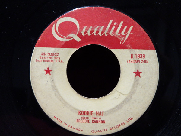 Freddy Cannon - Okefenokee (7", Single) (Near Mint (NM or M-)) - Image 2