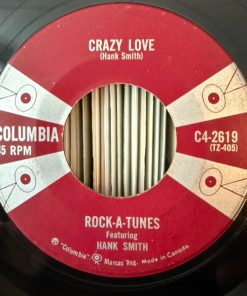 The Rock-A-Tunes - Crazy Love/Heartbeat  (7") (Very Good (VG))