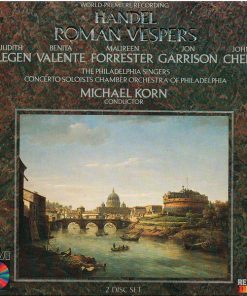 Handel*, Judith Blegen, Benita Valente, Maureen Forrester, Jon Garrison, John Cheek, Michael Korn - Roman Vespers (2xCD) (Near Mint (NM or M-))