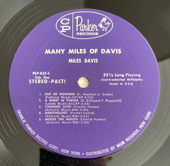 Miles Davis - Many Miles Of Davis (LP, Comp) (Very Good (VG)) - Image 3