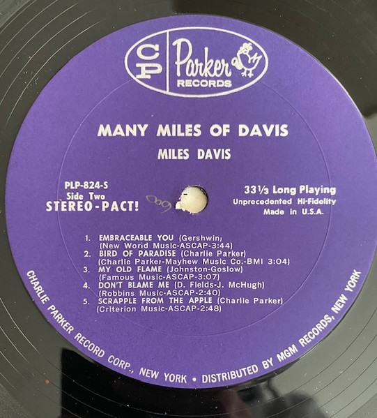 Miles Davis - Many Miles Of Davis (LP, Comp) (Very Good (VG)) - Image 4