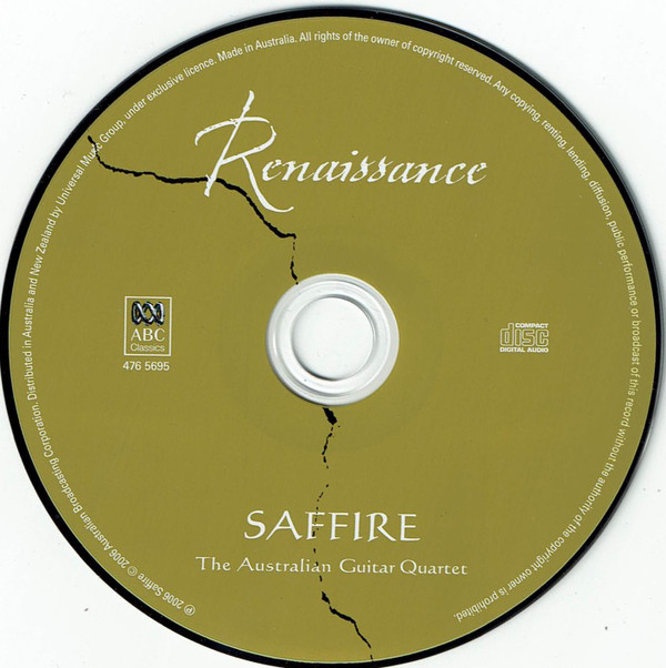 Saffire - Renaissance (CD, Album) (Near Mint (NM or M-)) - Image 3