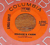Linda Gayle - Maggie's Farm / Got My Mojo Working (7", Single) (Near Mint (NM or M-))