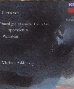 Beethoven*, Vladimir Ashkenazy - Moonlight = Mondschein = Clair De Lune · Appassionata · Waldstein (CD) (Near Mint (NM or M-))
