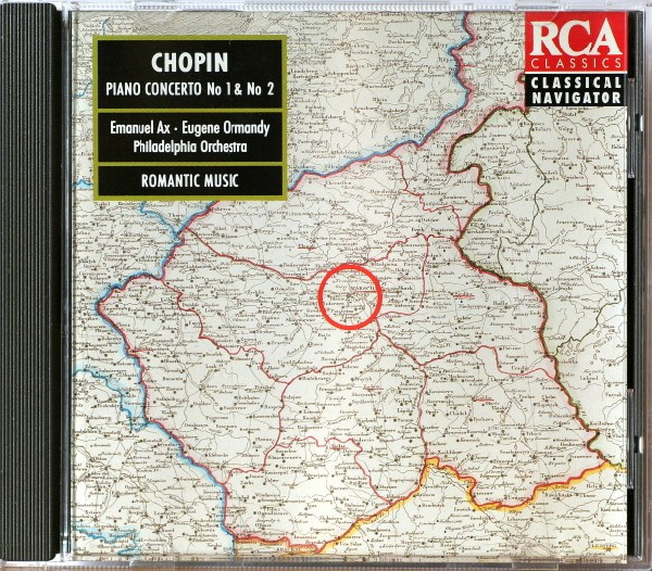 Chopin*, Philadelphia Orchestra* - Piano Concerto No. 1 & No. 2 (CD, Album, RE) (Near Mint (NM or M-))