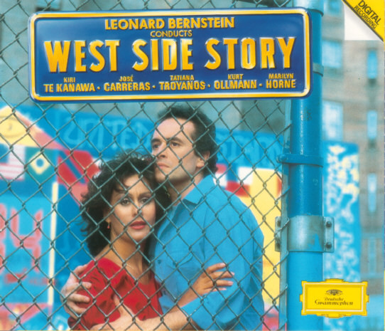 Leonard Bernstein, Kiri Te Kanawa, José Carreras, Tatiana Troyanos, Kurt Ollmann, Marilyn Horne - West Side Story (2xCD, Album) (Mint (M))