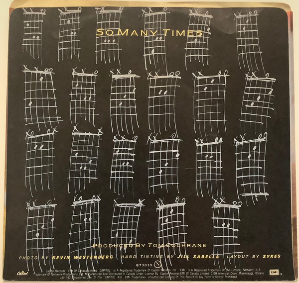 The Grapes Of Wrath - Peace Of Mind (7", Single) (Near Mint (NM or M-)) - Image 2