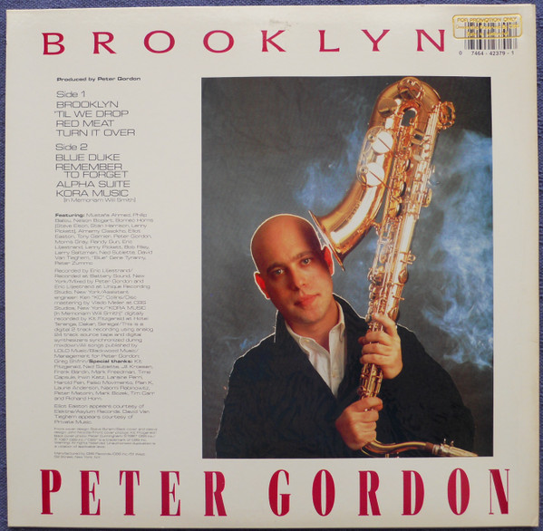 Peter Gordon - Brooklyn (LP, Album) (Near Mint (NM or M-)) - Image 3