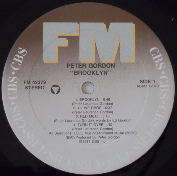 Peter Gordon - Brooklyn (LP, Album) (Near Mint (NM or M-)) - Image 4