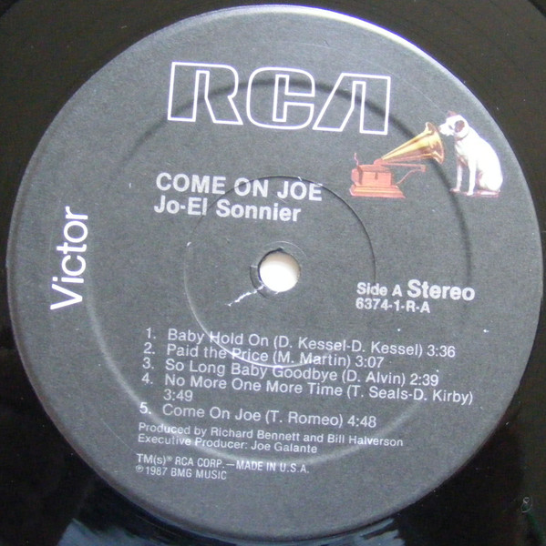 Jo-El Sonnier - Come On Joe (LP, Album) (Very Good Plus (VG+)) - Image 4