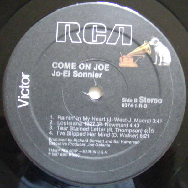 Jo-El Sonnier - Come On Joe (LP, Album) (Very Good Plus (VG+)) - Image 5