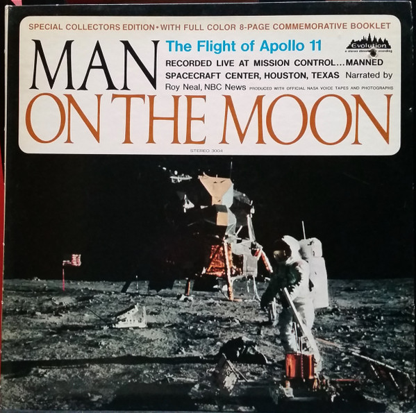No Artist - Man On The Moon: The Flight Of Apollo 11 (LP, Gat) (Mint (M))