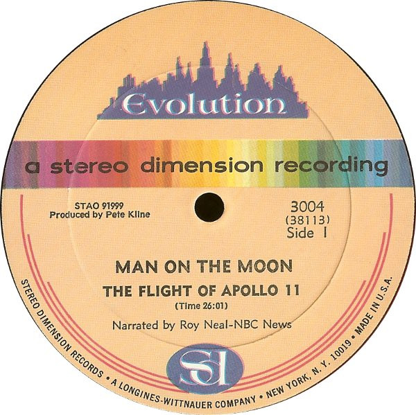 No Artist - Man On The Moon: The Flight Of Apollo 11 (LP, Gat) (Mint (M)) - Image 3
