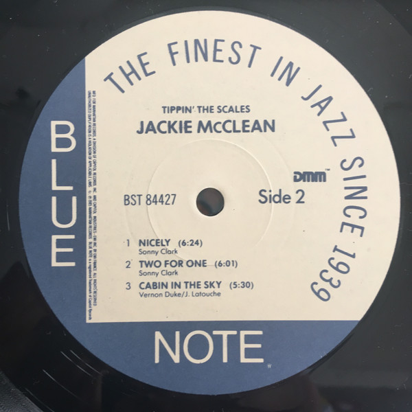 Jackie McLean - Tippin' The Scales (LP, Album, RE, DMM) (Near Mint (NM or M-)) - Image 4