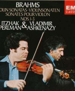 Brahms*, Itzhak Perlman & Vladimir Ashkenazy - Violin Sonatas (CD, Album, RE) (Near Mint (NM or M-))