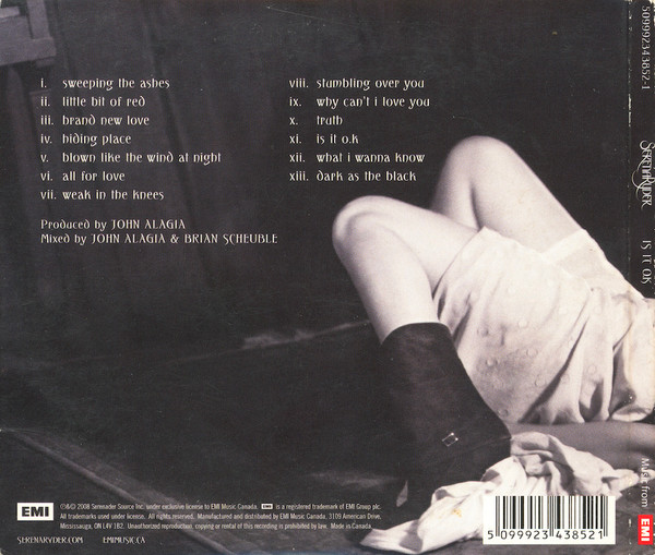 Serena Ryder - Is It O.K (CD, Album, Dig) (Mint (M)) - Image 2