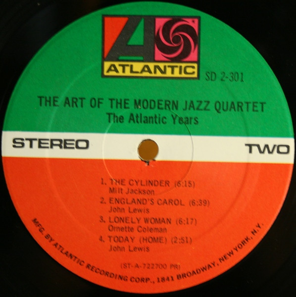The Modern Jazz Quartet - The Art Of The Modern Jazz Quartet - The Atlantic Years (2xLP, Comp) (Very Good Plus (VG+)) - Image 5