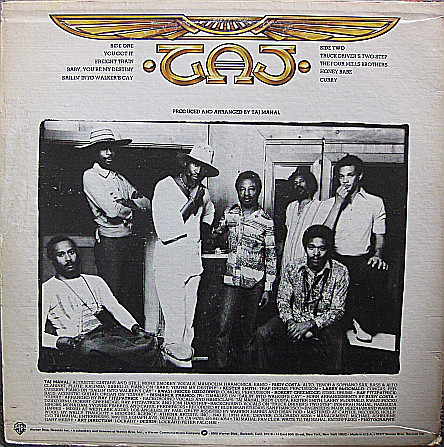 Taj Mahal - Music Fuh Ya' (Musica Para Tu) (LP, Album, Win) (Very Good Plus (VG+)) - Image 2