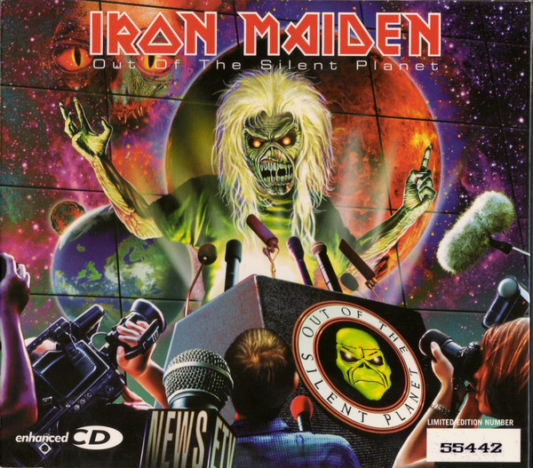 Iron Maiden - Out Of The Silent Planet (CD, Single, Enh, Ltd, Num) (Near Mint (NM or M-))