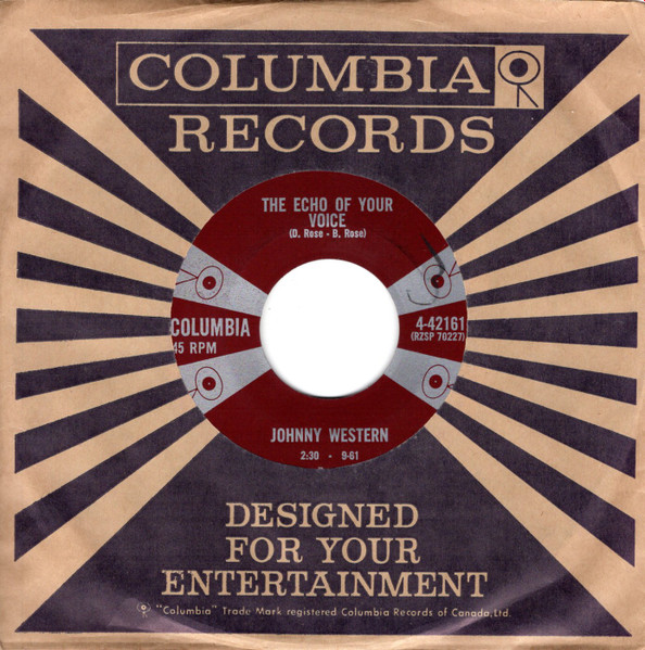 Johnny Western - The Ballad Of Paladin (7", Single) (Near Mint (NM or M-)) - Image 2
