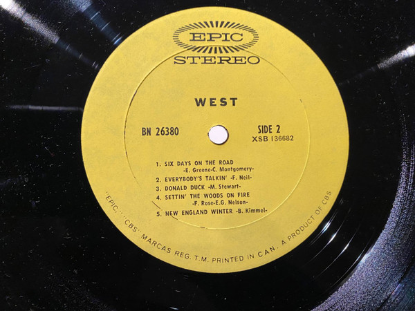 West (11) - West (LP, Album) (Very Good (VG)) - Image 3
